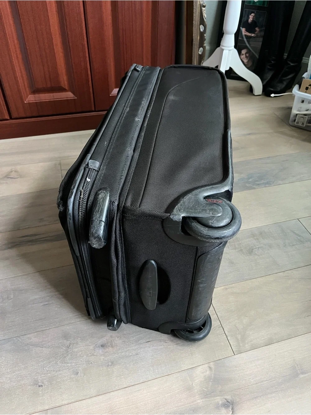 Tumi Black Rolling Travel Garment Bag